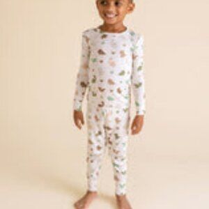 Posh Peanut Roary Dinosaur Pajamas 2T
